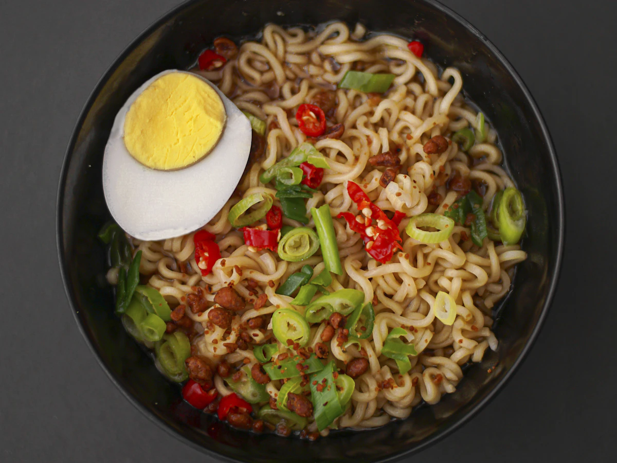 Острый wok мисо
